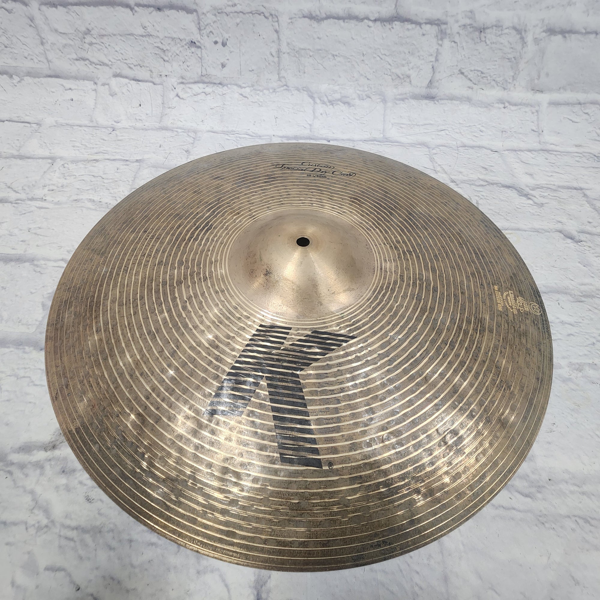 Zildjian 20 K Custom Special Dry Crash Cymbal CRACKED