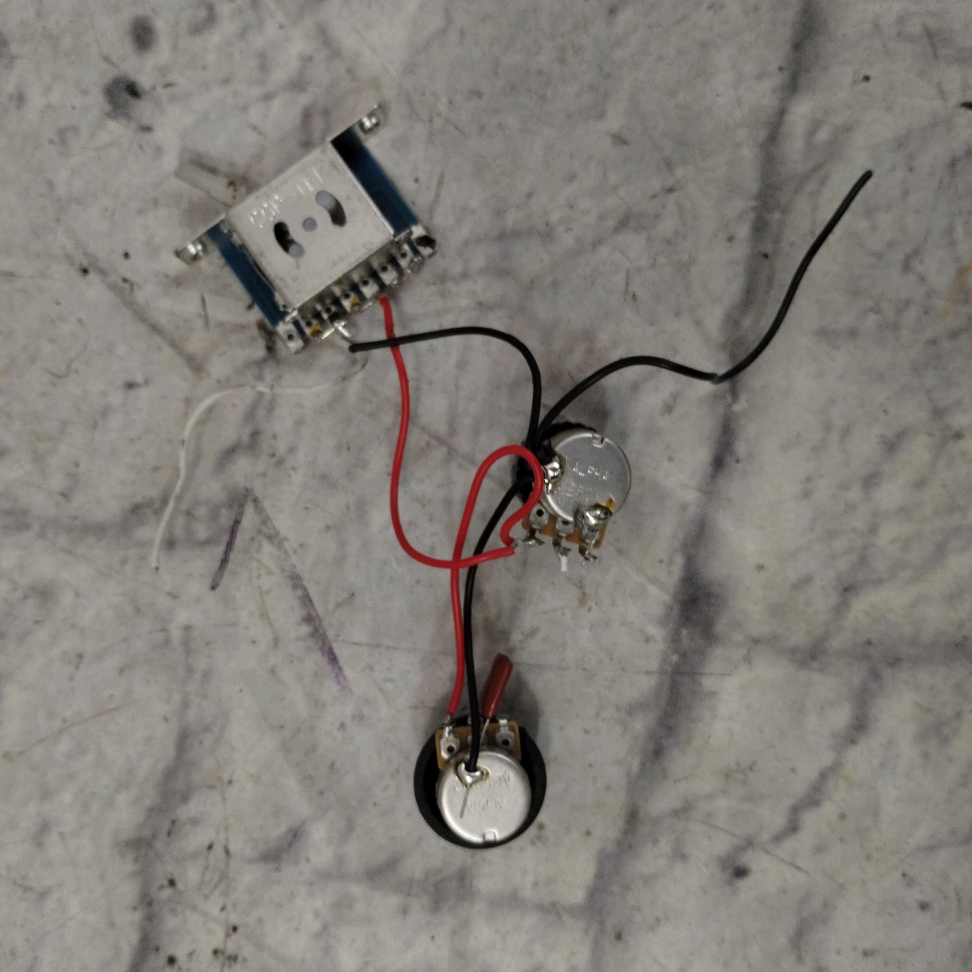 Squier Telecaster Wiring Harness