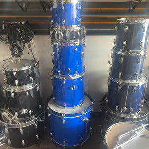 Pearl Chad Smith 5pc Drum Kit Blue with Signature Snare