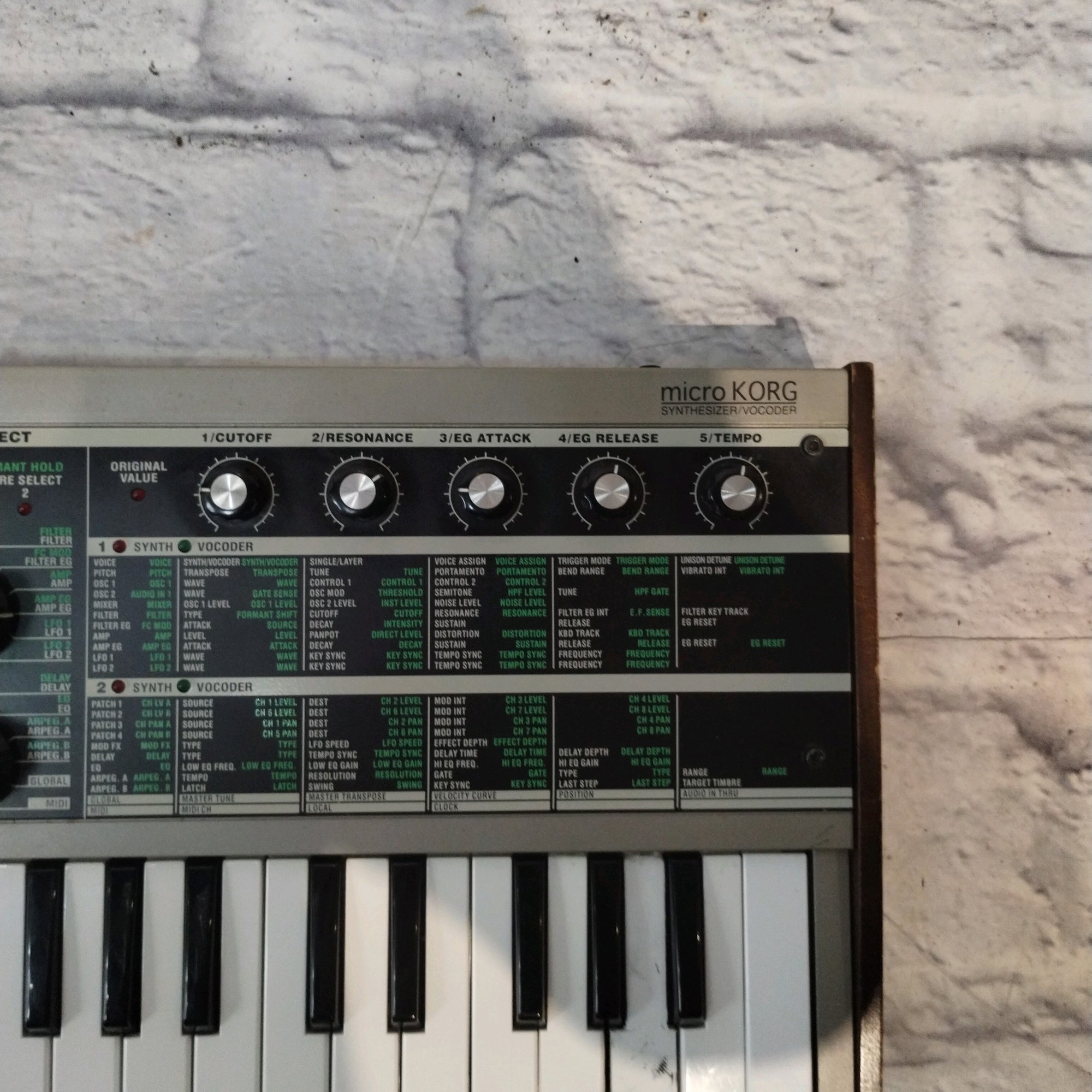 Korg microKORG 37-Key Synthesizer/Vocoder