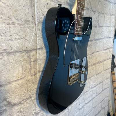 Squier Standard Telecaster Black and Chrome Model Electric Guitar