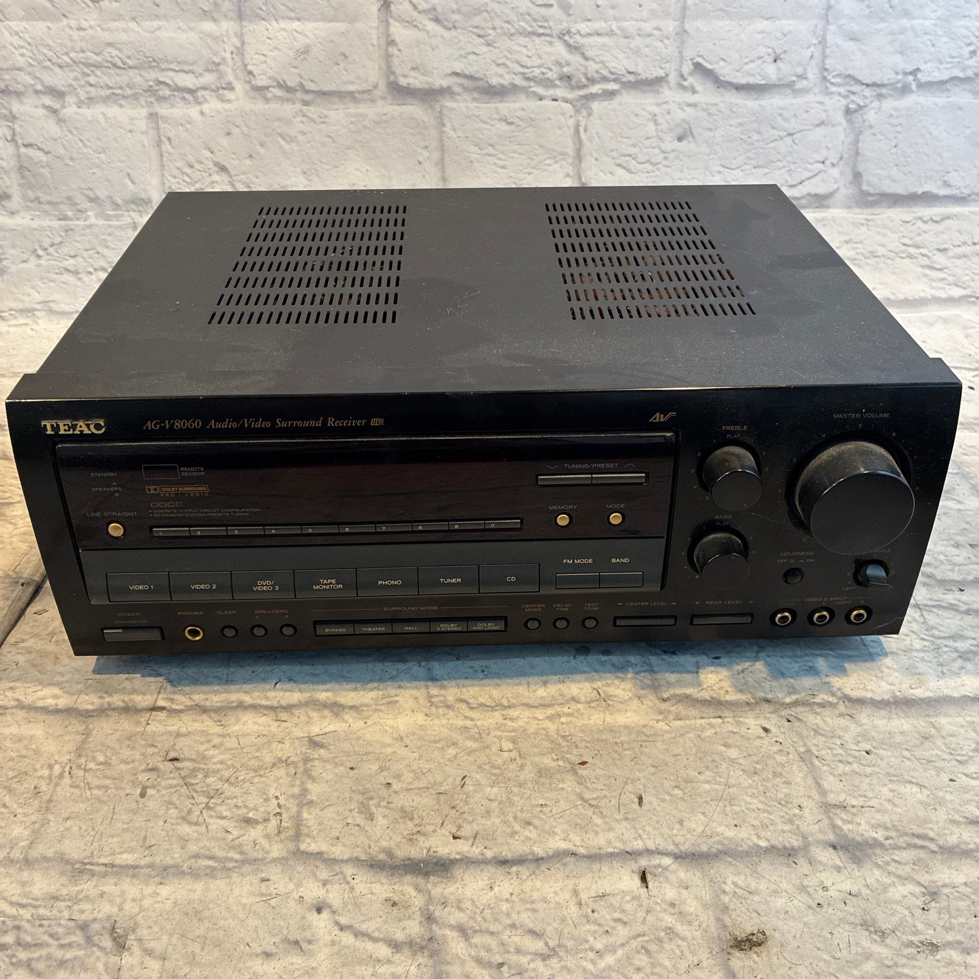 Vintage Teac AG-V8060 Audio/Video Surround Sound Receiver