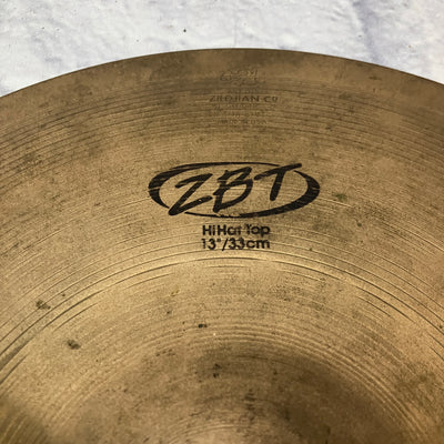 Zildjian ZBT 13" Hi Hat Cymbal Pair