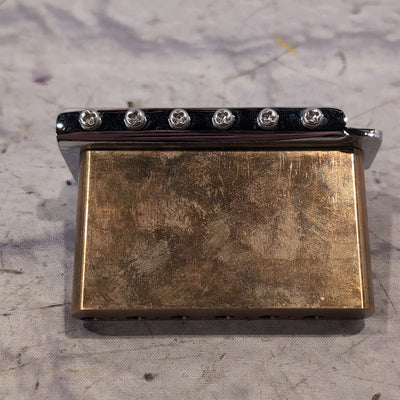 Musiclily Strat Bridge with Heavy Brass Block