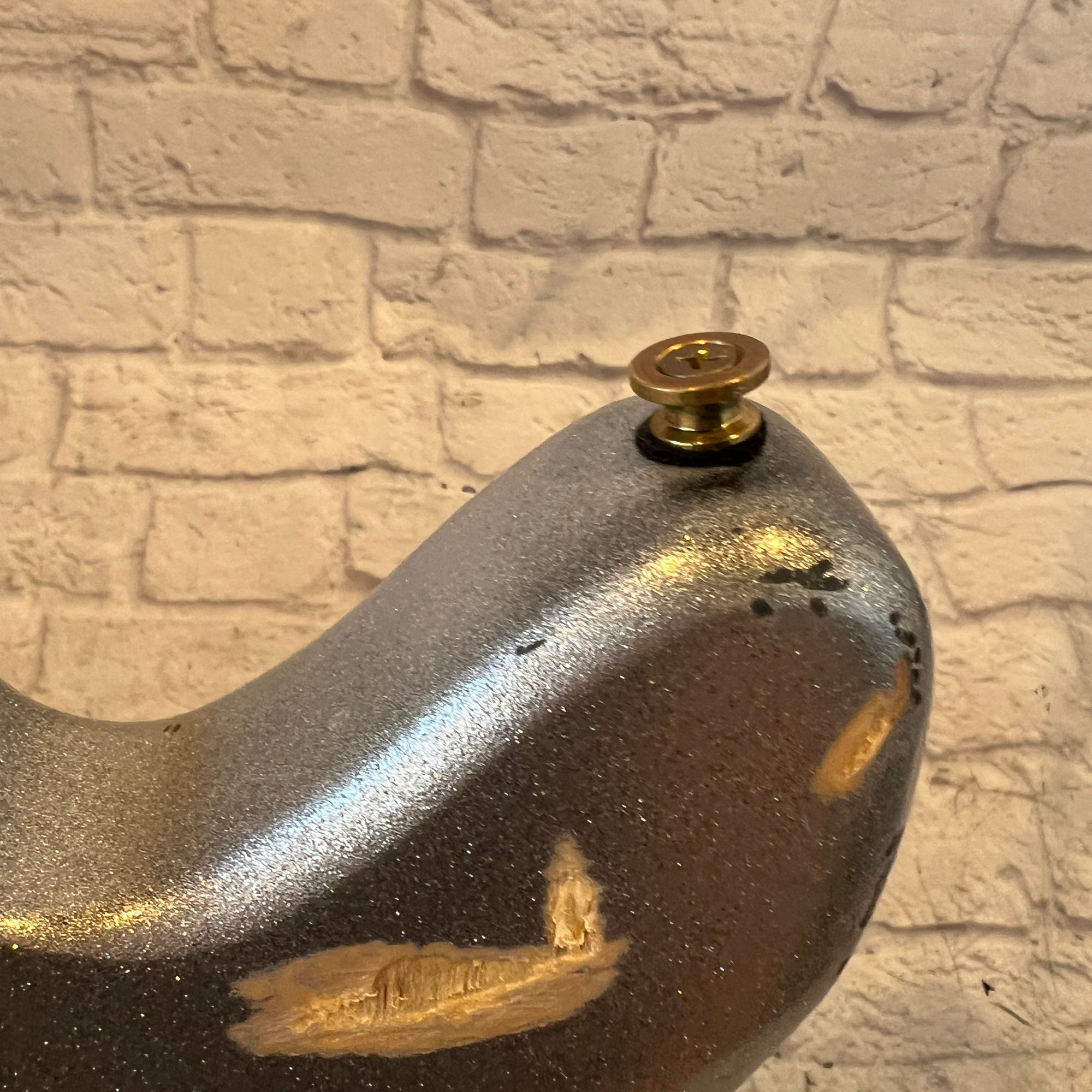 Squier Unknown Offset Silver Sparkle Body