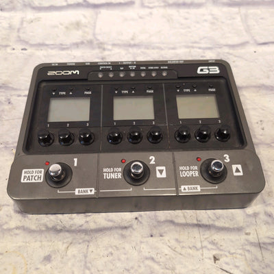 Zoom G3 Multi Effects Pedal