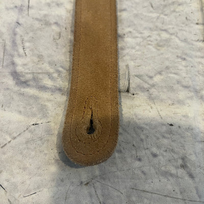 Rock Steady Tan Suede Guitar Strap