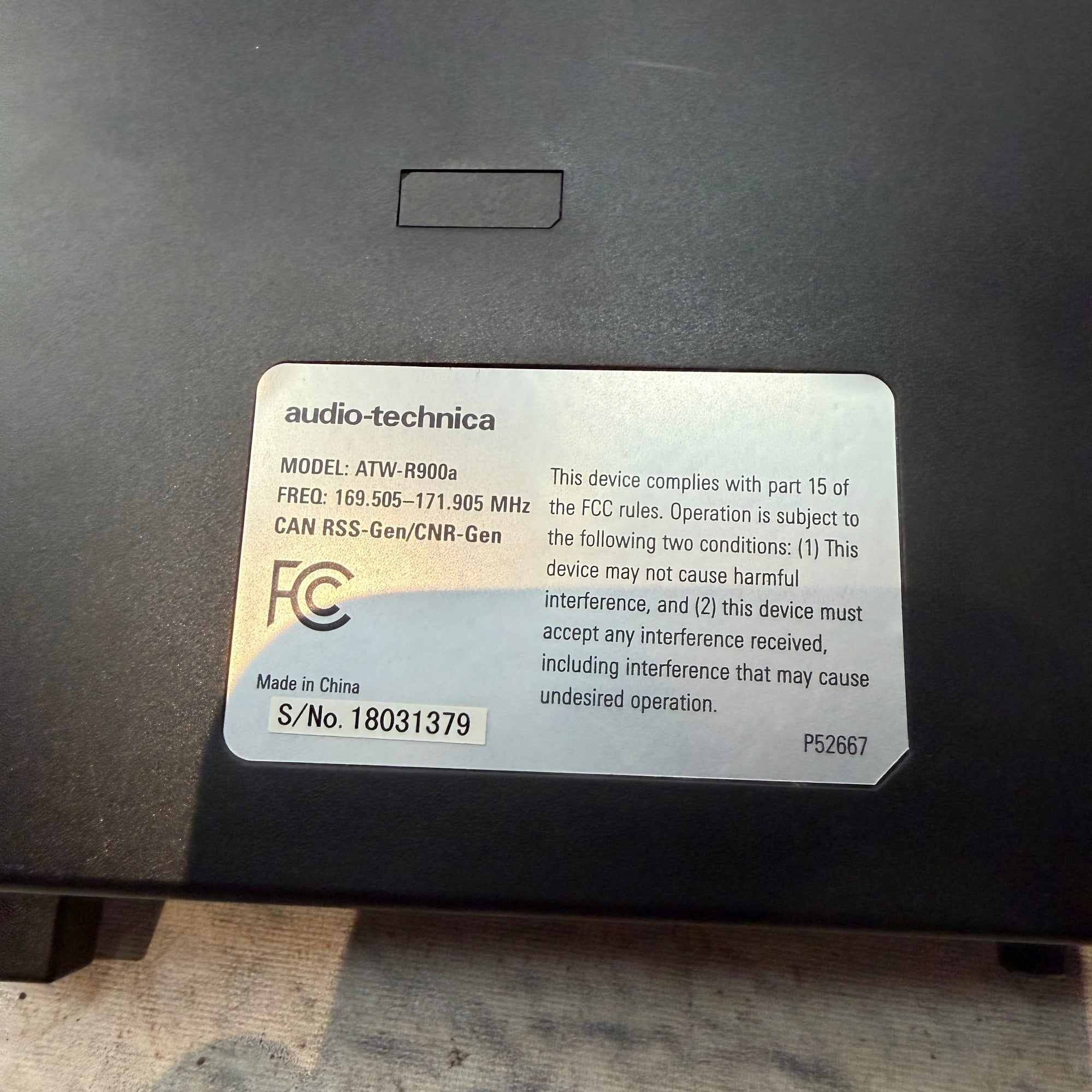 Audio Technica System 9 Wireless Lavalier Microphone System