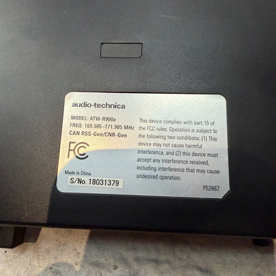 Audio Technica System 9 Wireless Lavalier Microphone System