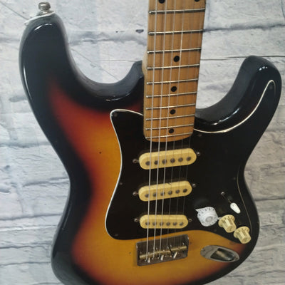 Hondo II Strat Copy Burst Electric Guitar