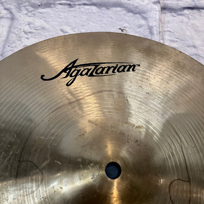 Agazarian 13" Pair Hi Hat Cymbals