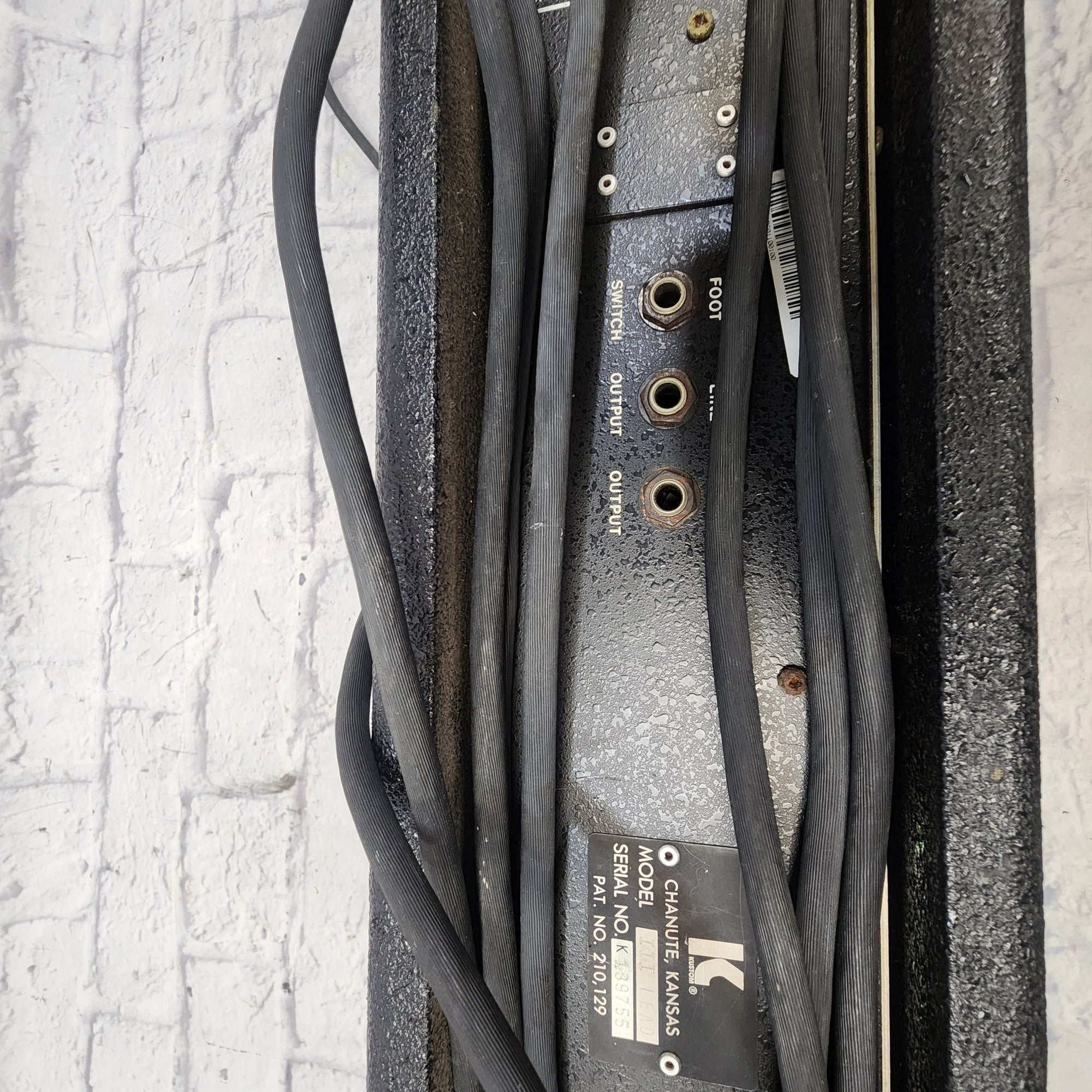 Kustom Lead 3 Guitar Head Reverb Out Guitar Amp Head