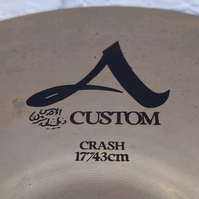 Zildjian 17" A Custom Crash Cymbal - 1200g
