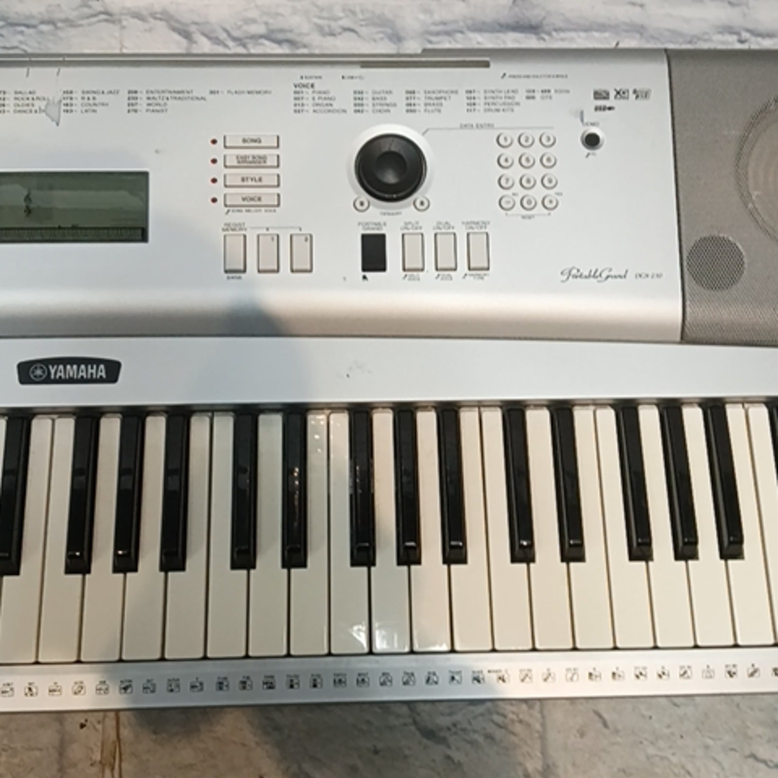 Yamaha Portable Grand DGX-230 Electric Piano