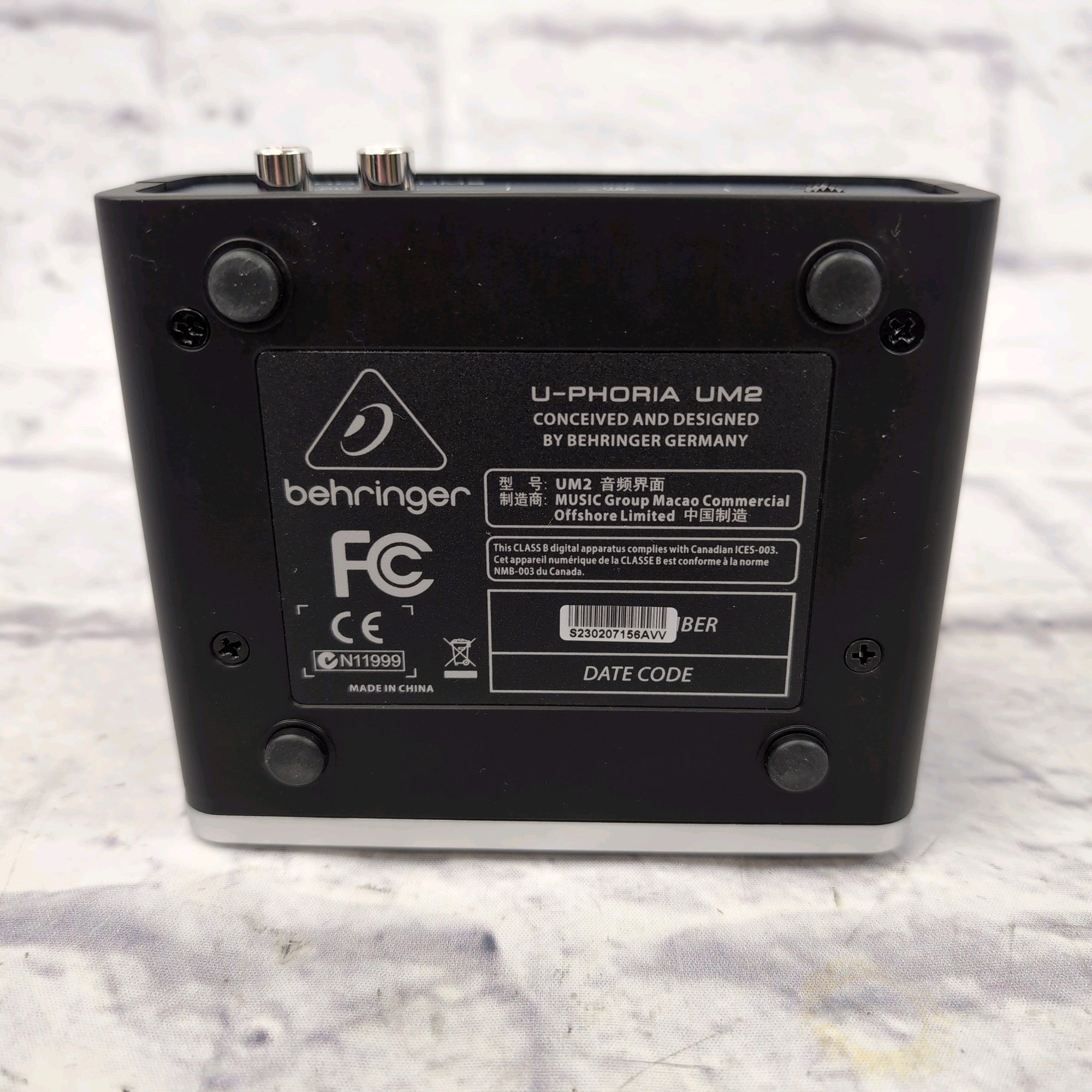 Behringer UM2 U-Phoria USB Interface