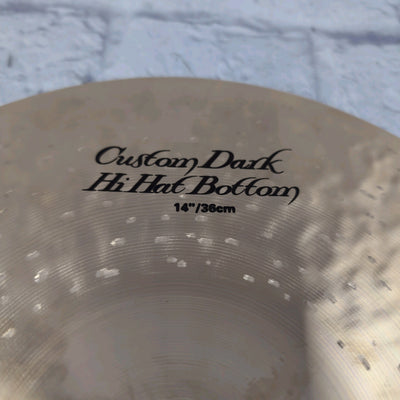 Zildjian 14" K Custom Dark Hi Hat Cymbal (Pair)