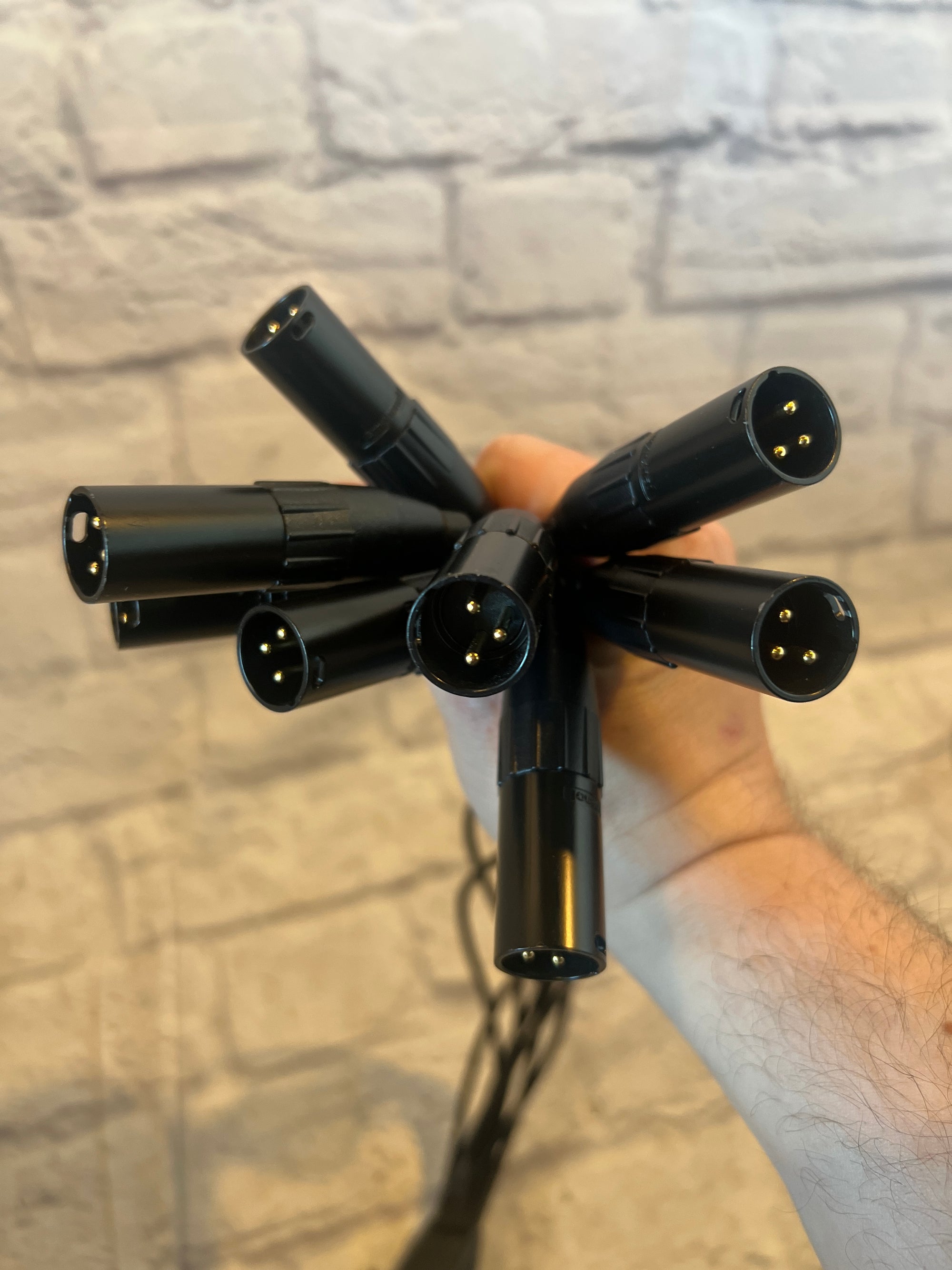 D'Addario PW-XLRMB-01 3' Modular snake System Snake