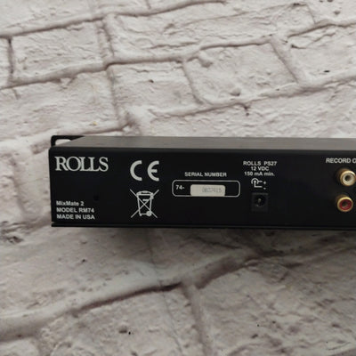Rolls MixMate 2 Microphone/Stereo Mixer