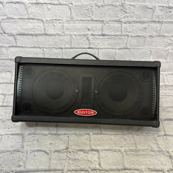 Kustom KPM210 100 Watt 2x10 Powered Monitor - Evolution Music