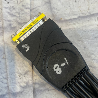 D'Addario PW-XLRMB-01 3' Modular snake System Snake