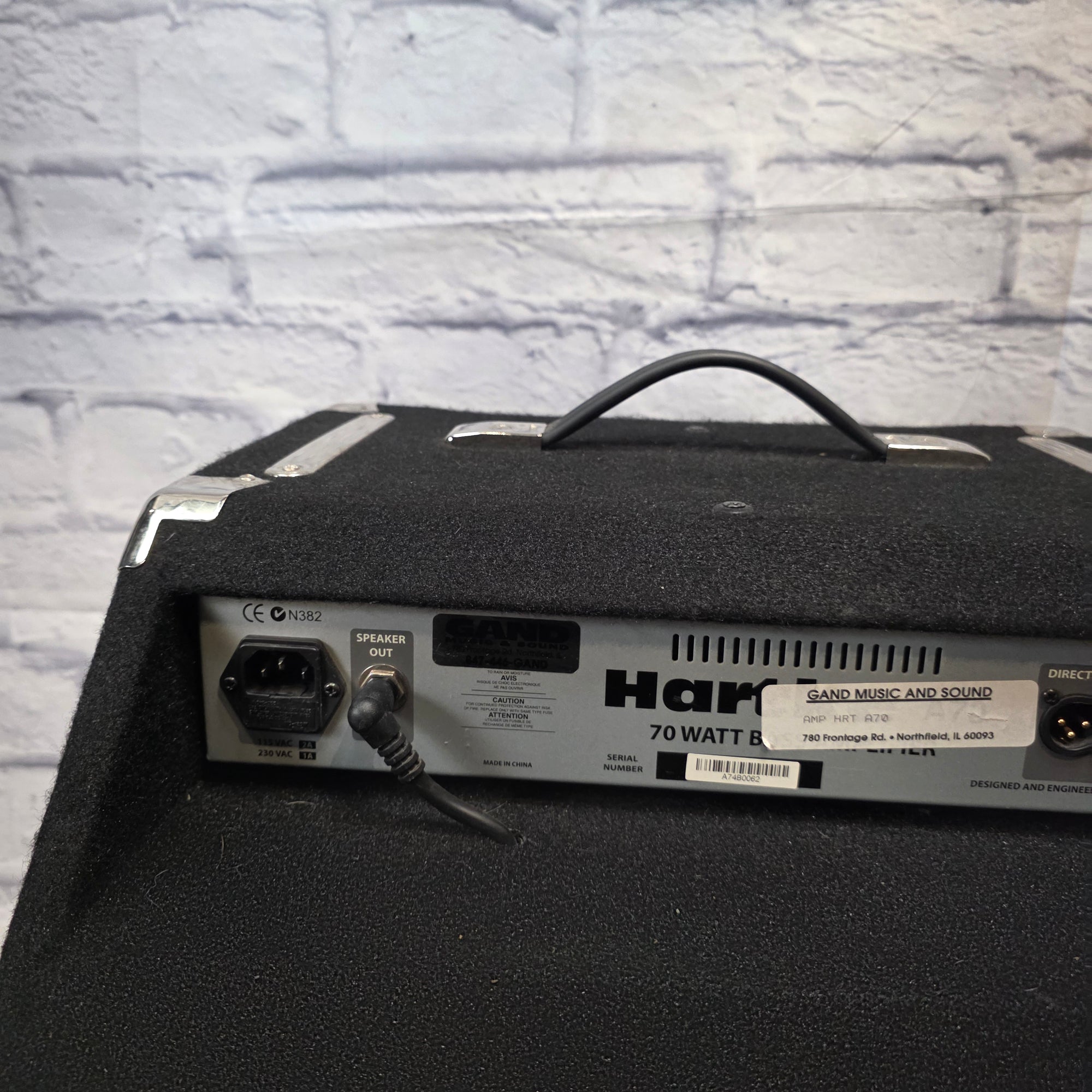 Hartke A70 Bass Guitar Combo Amp