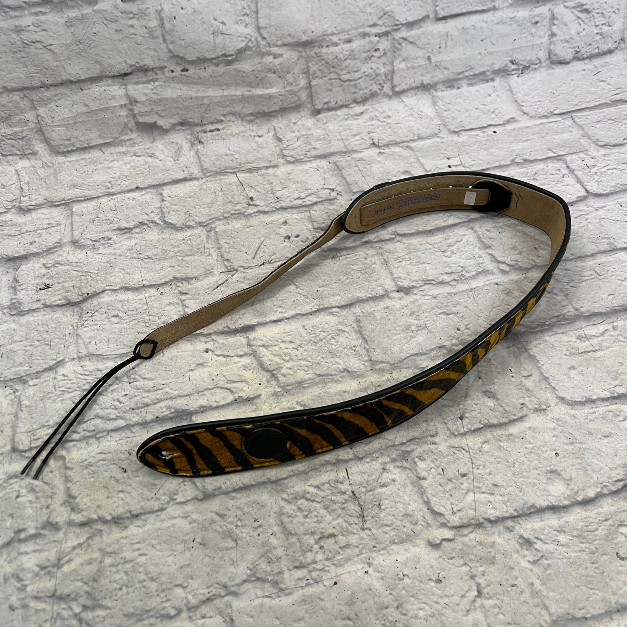 Levy's MSS3-2T Leather Tiger Strap