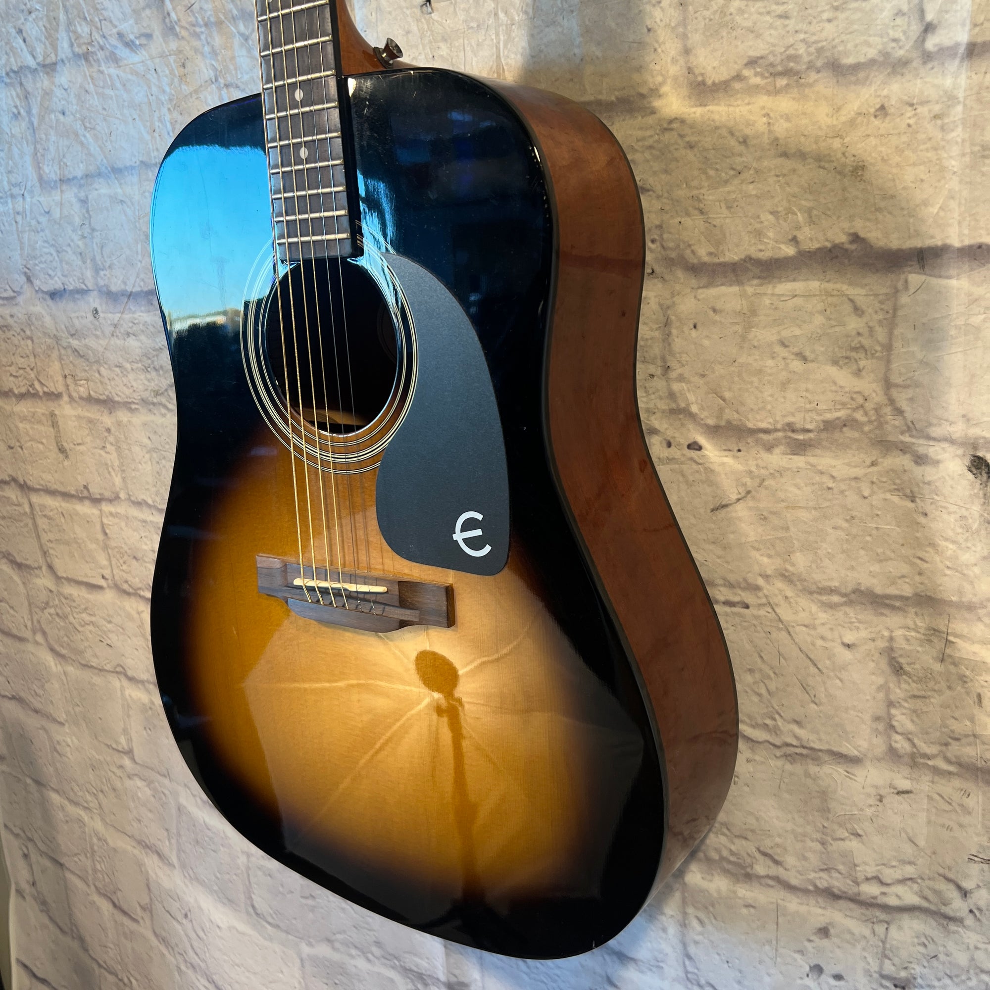 Epiphone Pro-1 VS Acoustic Headstock Crack AS-IS