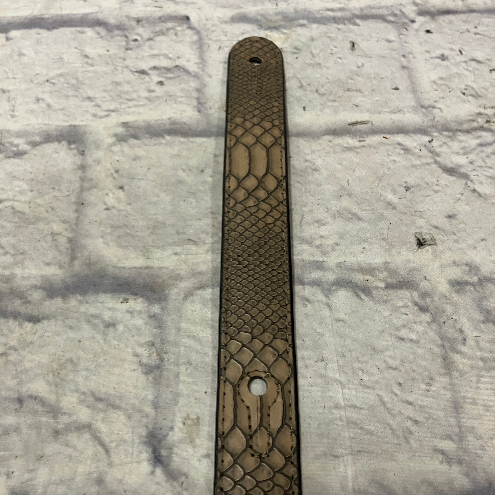 P&P Music fAUX Snake Skin Strap