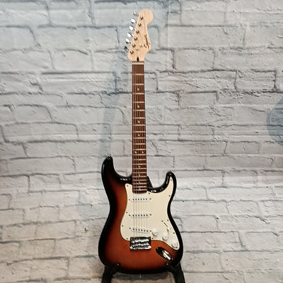 Squier Sunburst Hard Tail Stratocaster  Electric Guitar