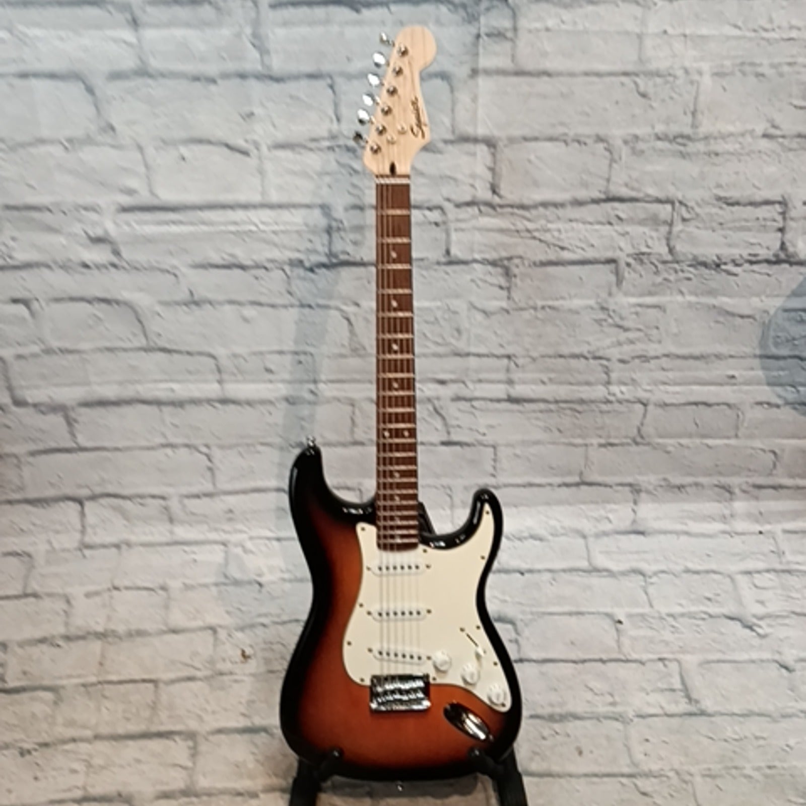 Squier Sunburst Hard Tail Stratocaster  Electric Guitar