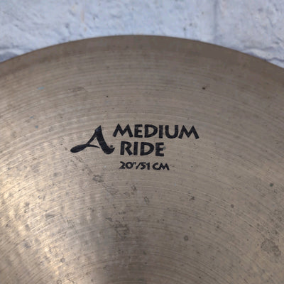 Zildjian A Medium Ride 20"