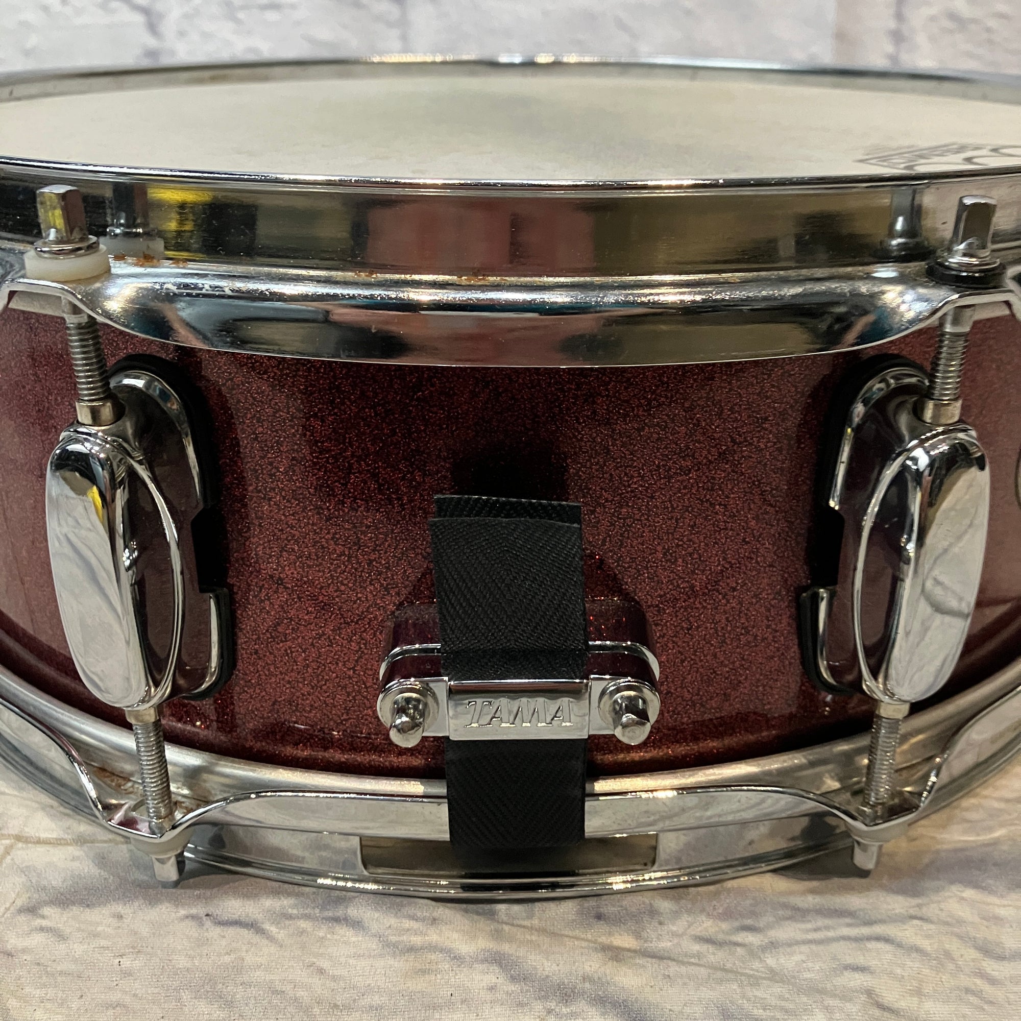 Tama Silverstar Snare Drum Red Sparkle
