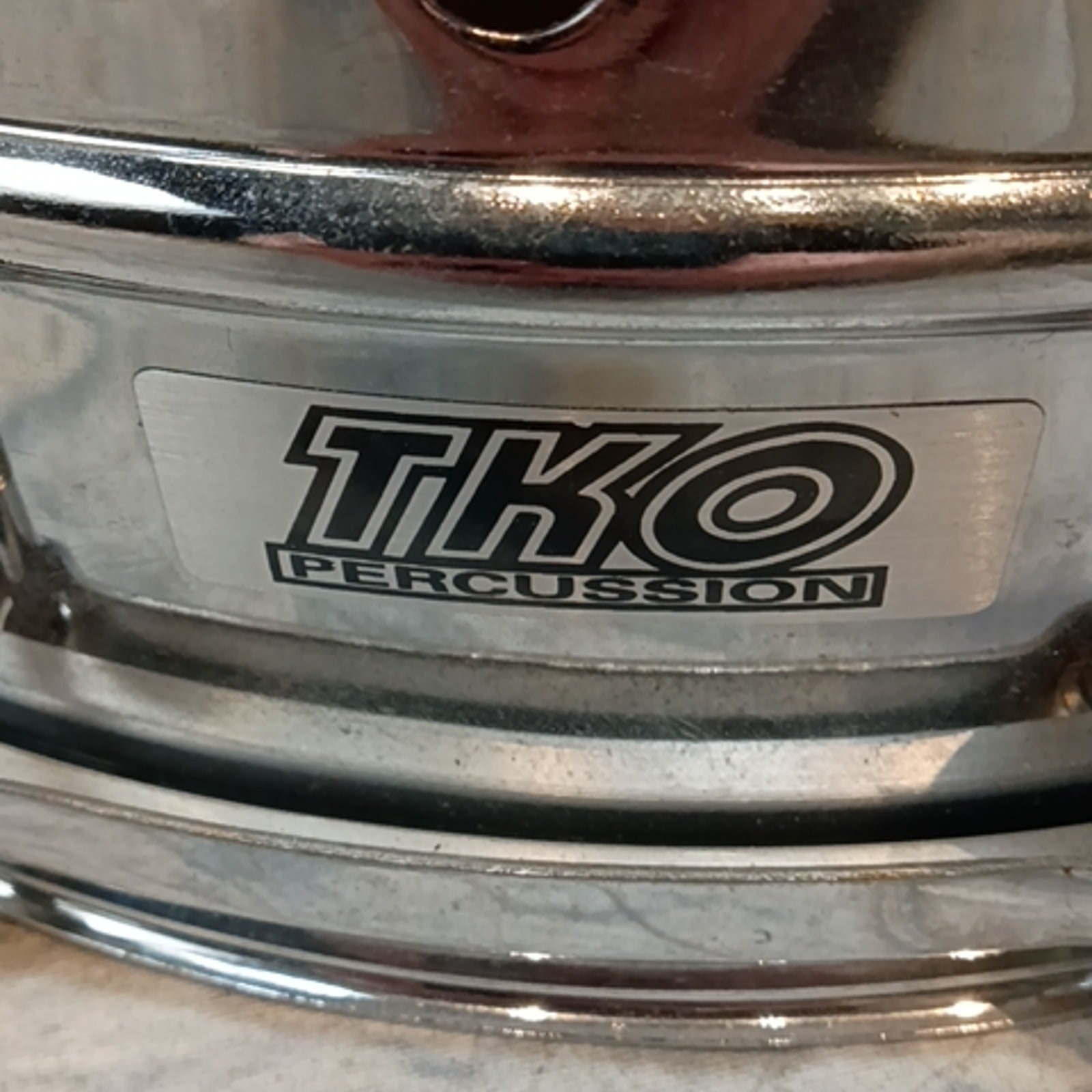 TKO 14" 10 Lug Steel Snare Drum