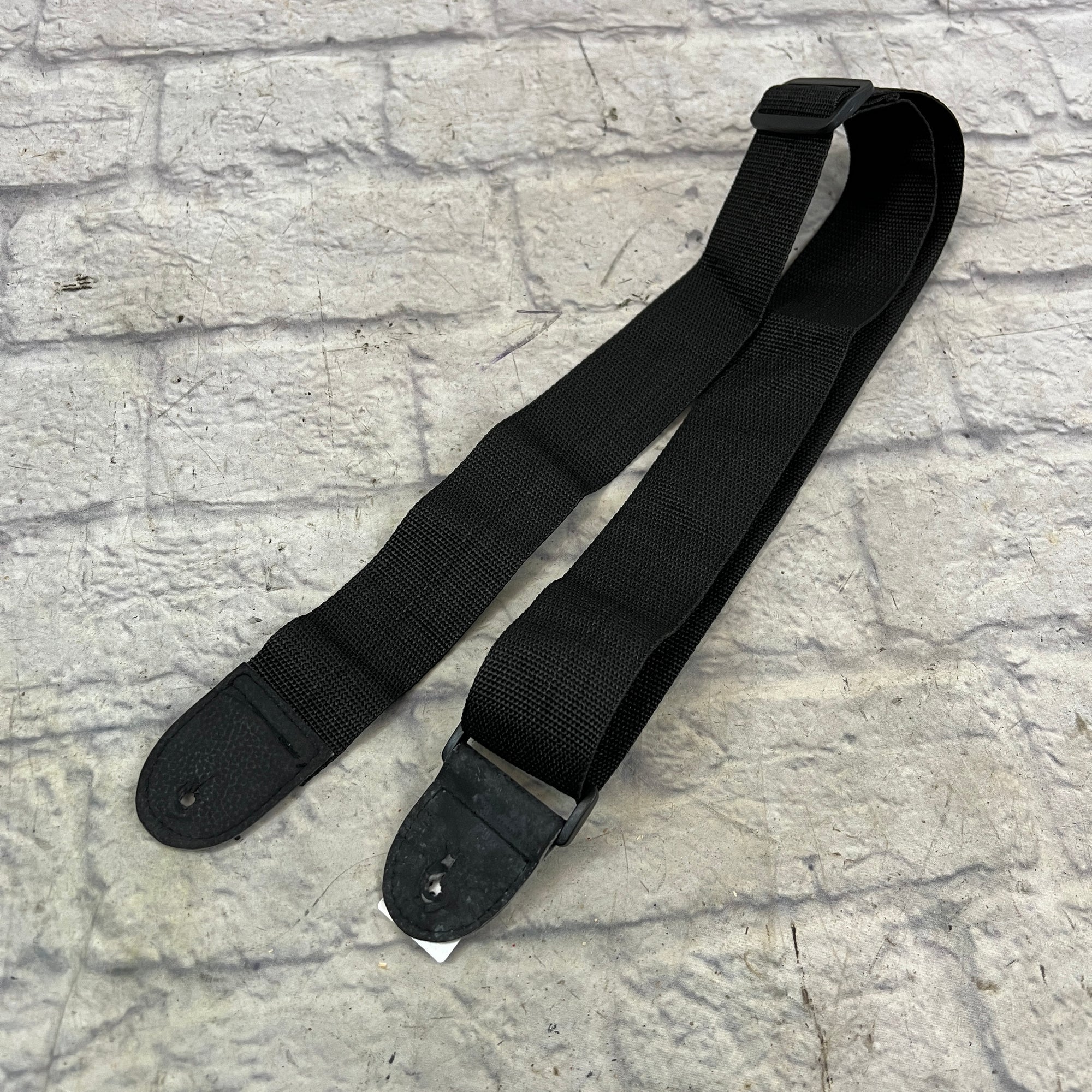 Unknown Black Nylon Guitar Strap