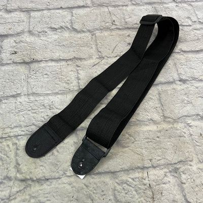 Unknown Black Nylon Guitar Strap