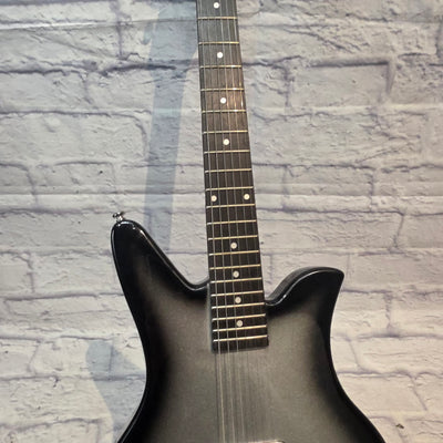 Rafferty Guitars Silver / Black Electric Guitar