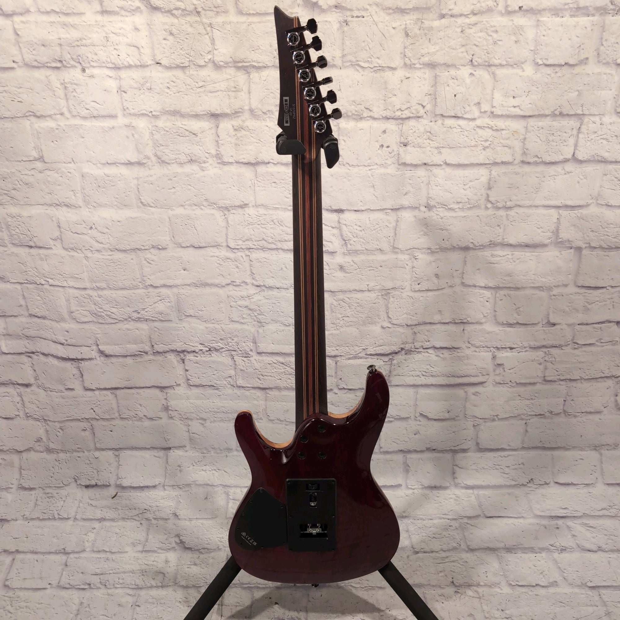 Ibanez Premium S1070PBZ Electric Guitar Cerulean Blue Burst with Original Gig Bag