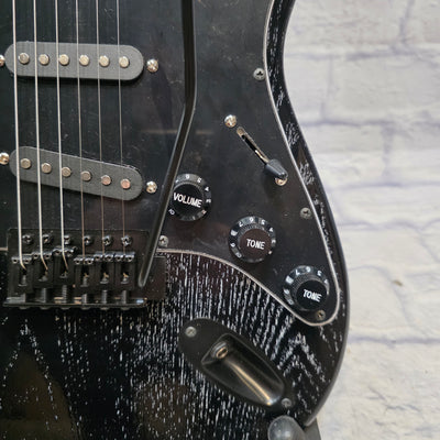 Rafferty Guitars " Storm Rider" Black-Out Strat Electric Guitar