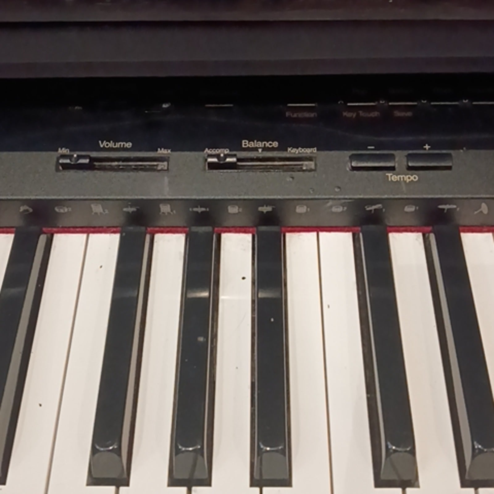 Roland KR-370 Digital Piano With Large Case