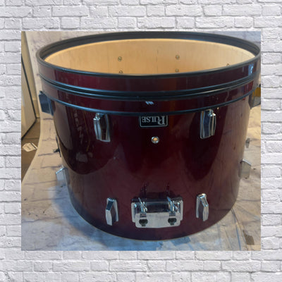 Pulse percussion Wine Red 22" kick drum
