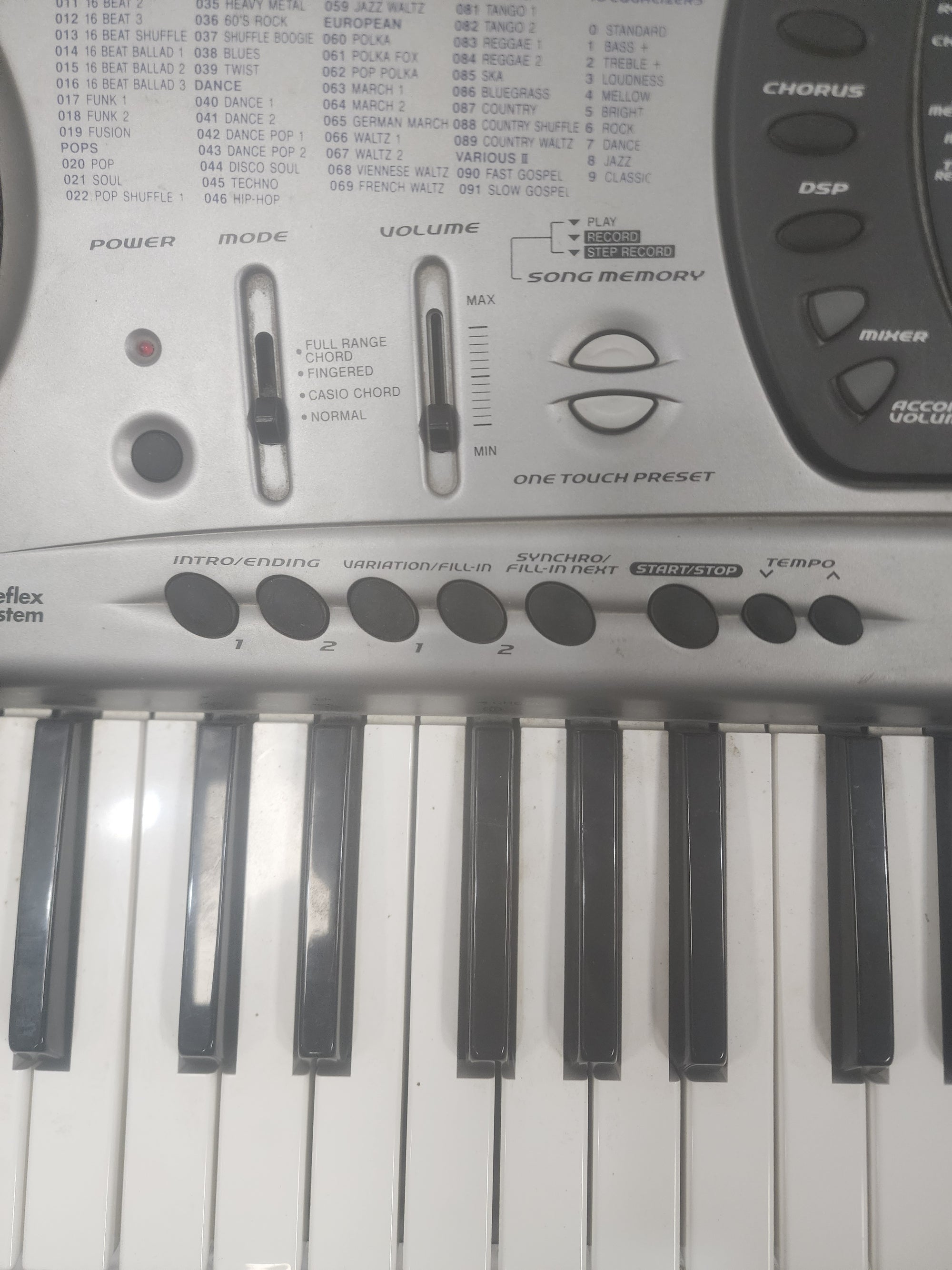 Casio CTK 671 61 Key Electronic Keyboard Evolution Music