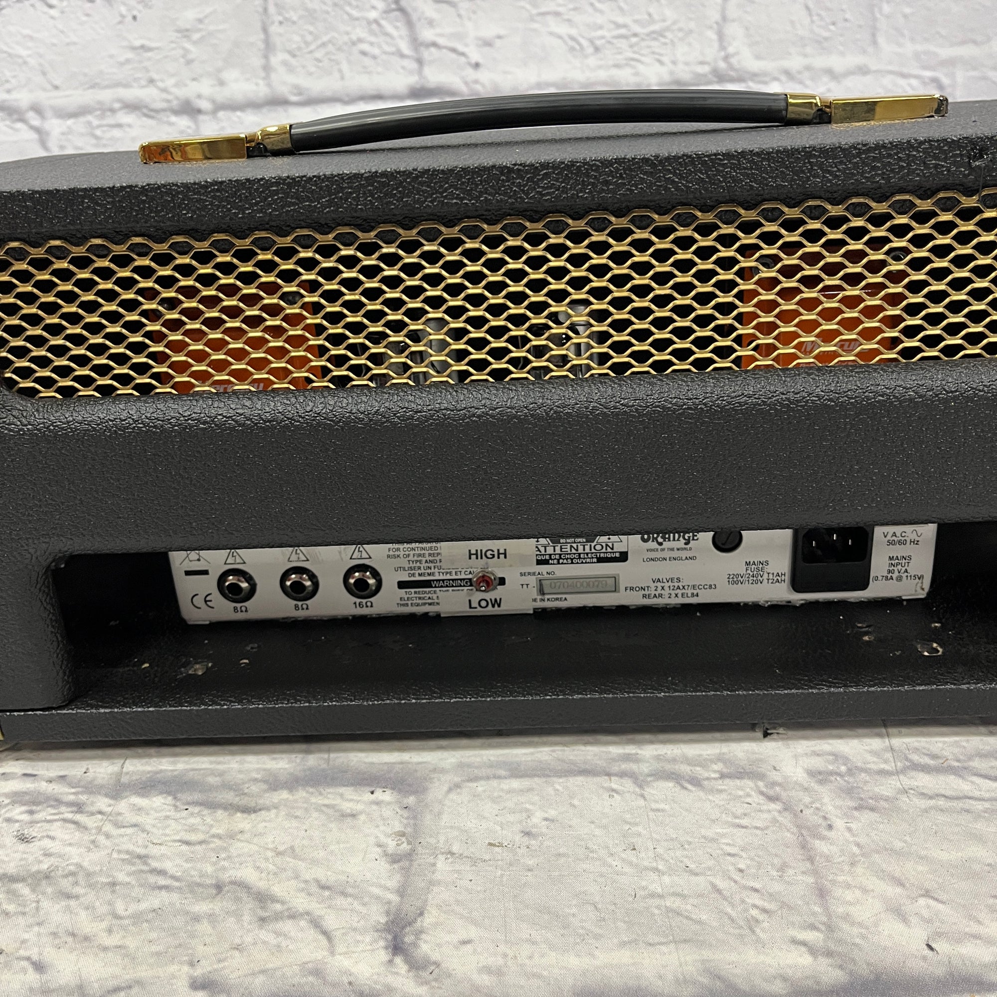 Orange Amps Tiny Terror Head Modded Marshall Mercury