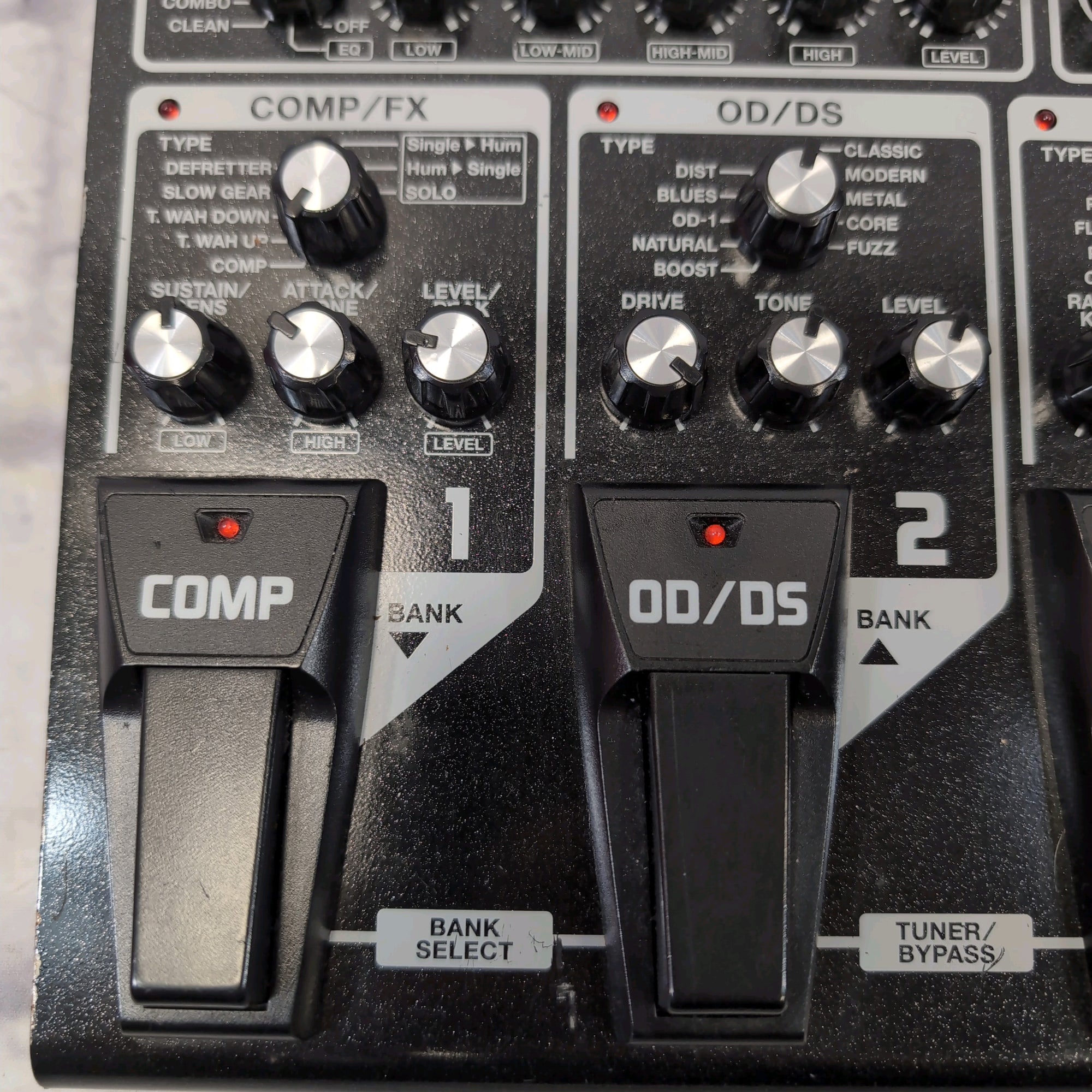 boss me 70 pedal Boss ME-70 Guitar Multieffects Pedal