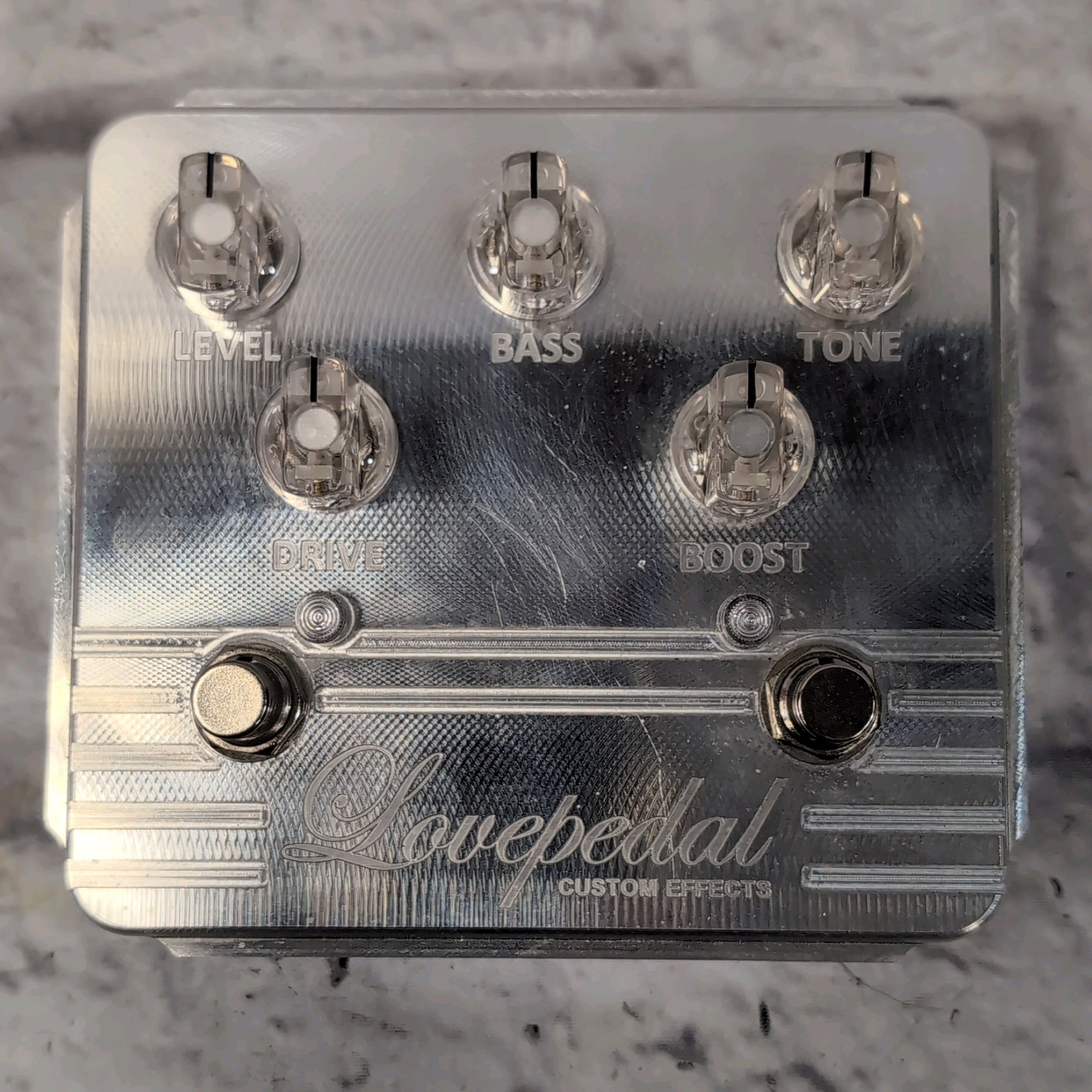 amp 11 pedal Lovepedal Amp 11 Eleven Big Box Independent Boost Circuit Tone Knob Dr