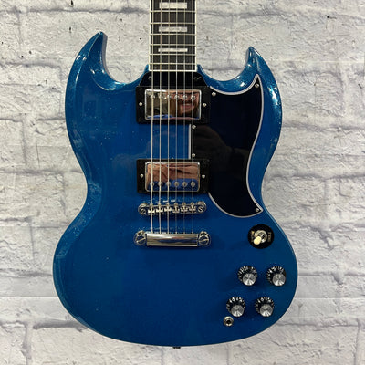 Epiphone Exclusive SG Brunswick Blue Sparkle Electric Guitar