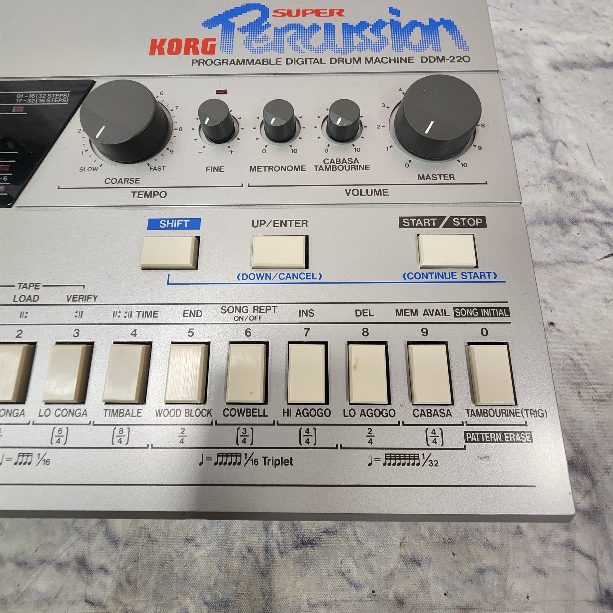 Korg DDM-220 Super Percussion Digital Drum Machine
