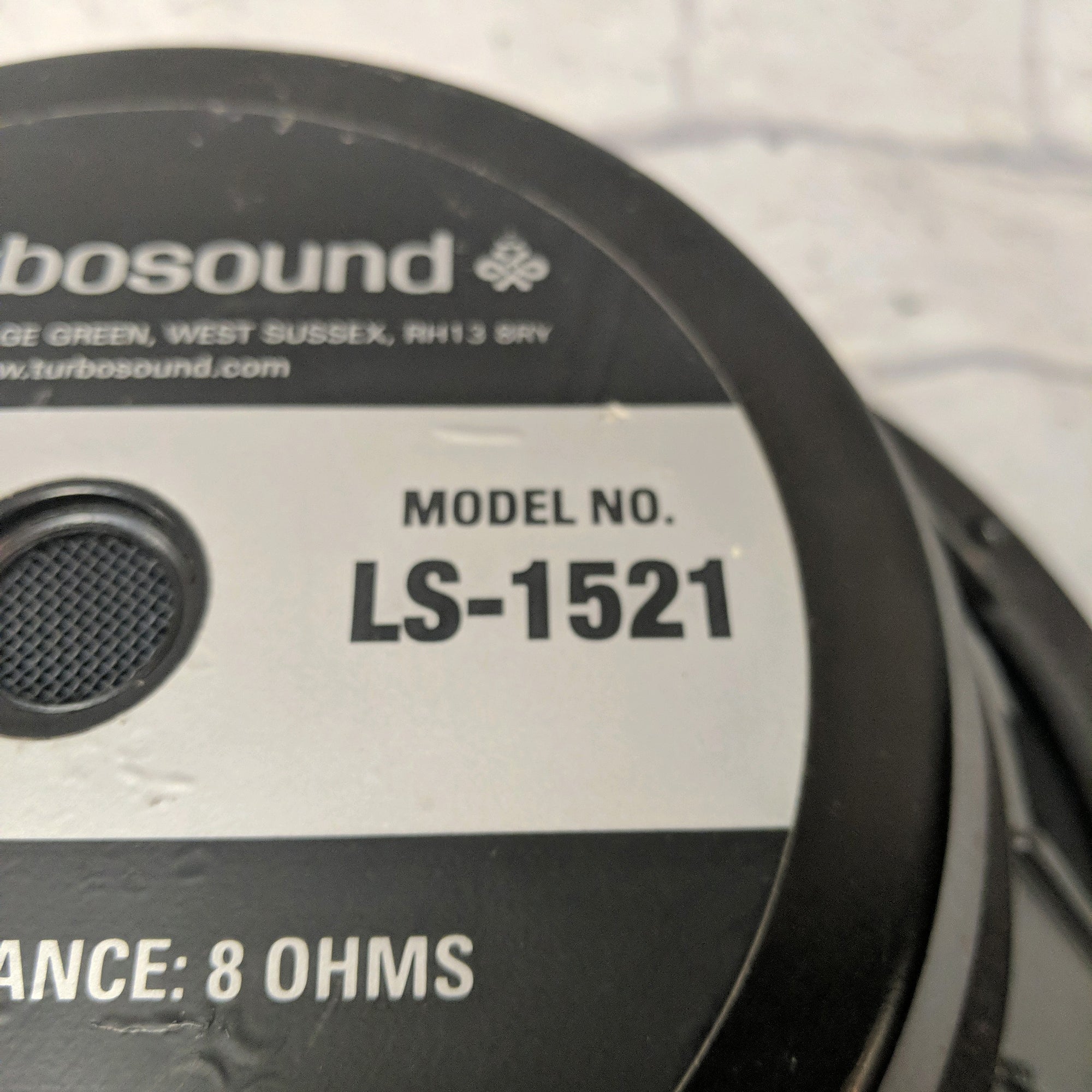 TurboSound LS-1521 15in 8 ohm Woofer Speaker