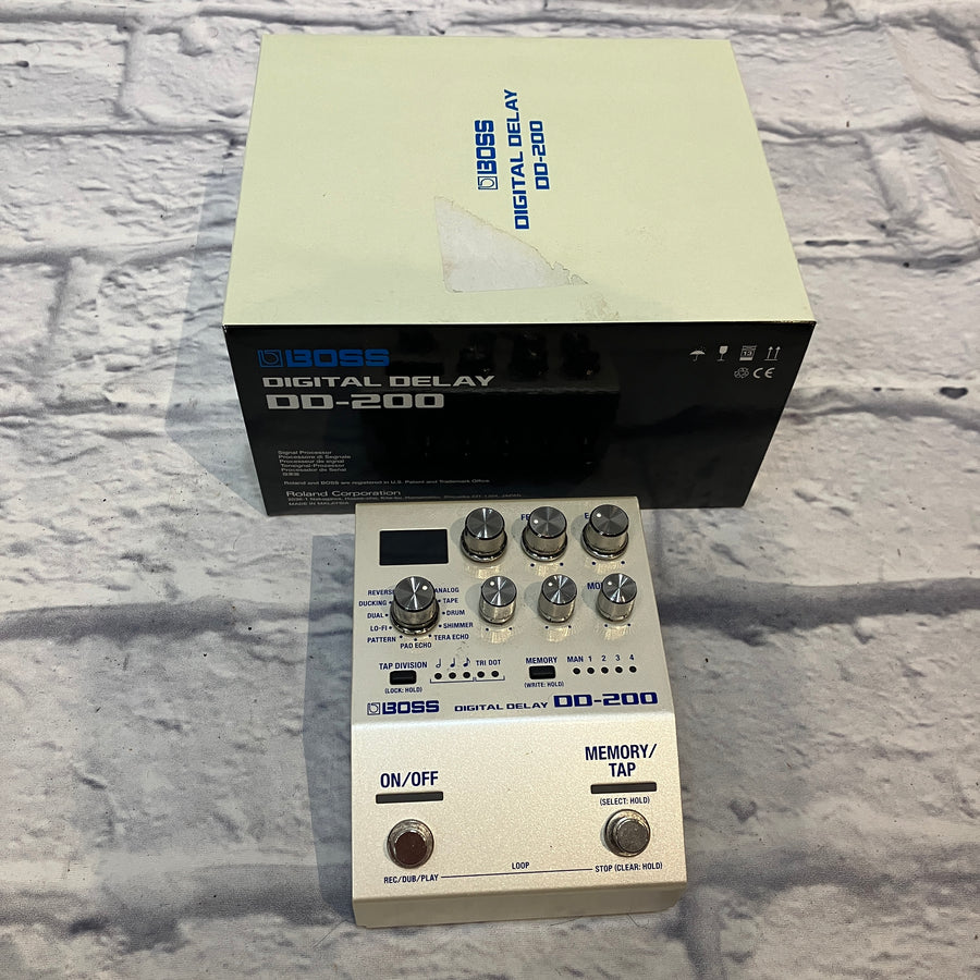 Boss DD-200 Digital Delay Pedal