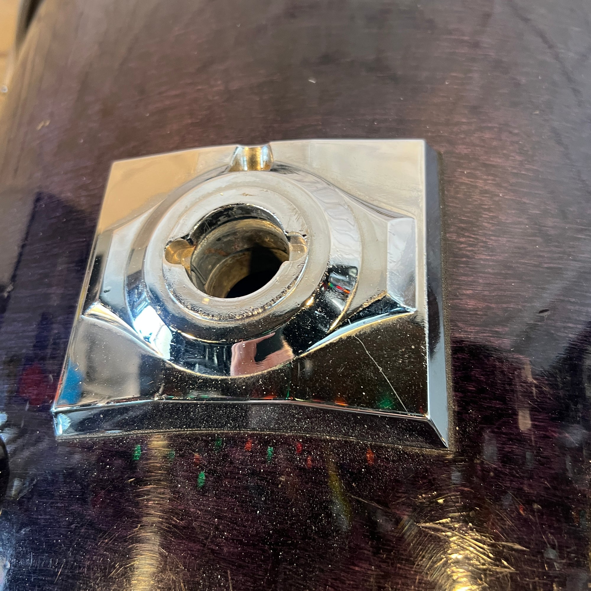 Premier 22 Transparent Purple Made in England  Kick Drum