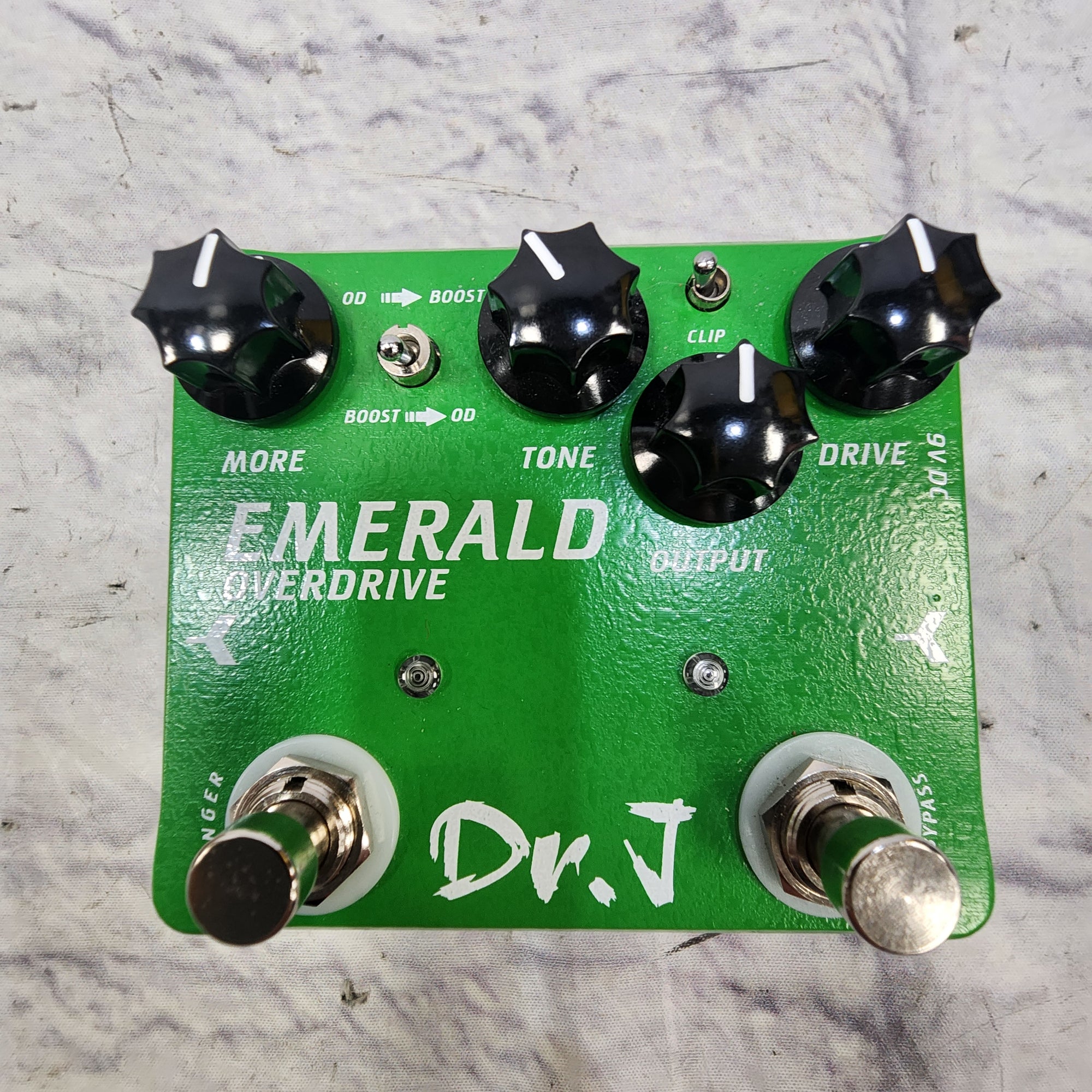 Dr. J Emerald Overdrive Overdrive pedal
